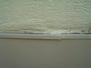 Patching Wood Siding - Here's a damaged piece of siding.