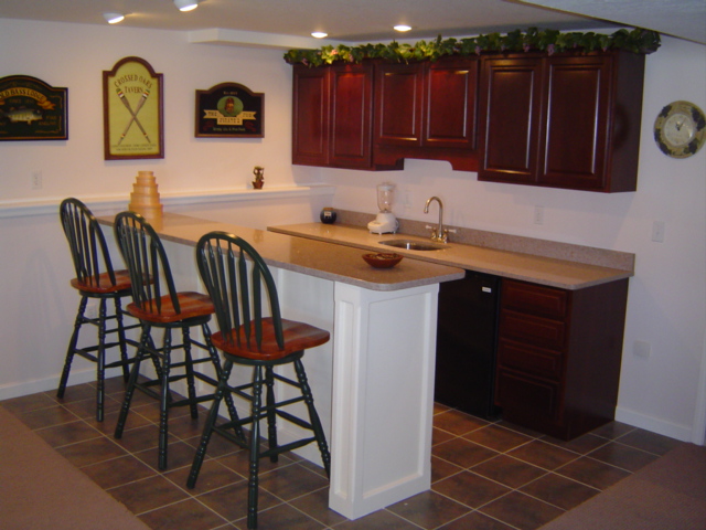 basement wet bar