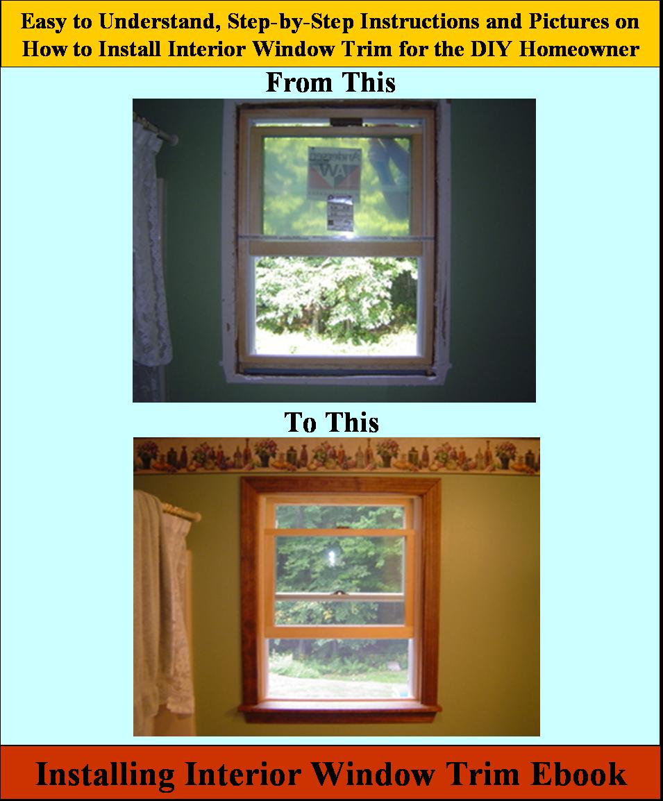 Installing Interior Window Trim Ebook
