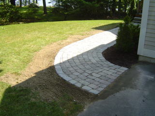 Brick Paver Walkway