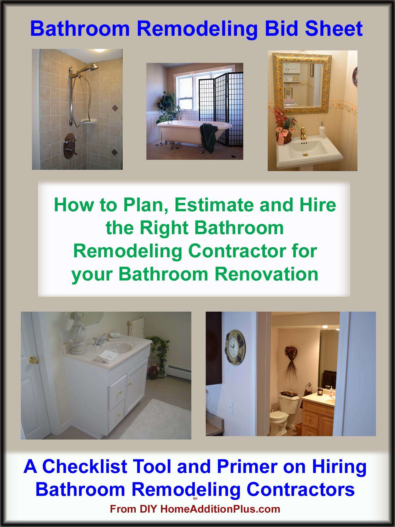 bathroom remodeling bid sheet bathroom remodeling hire remodeling bid sheet