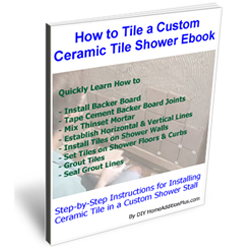 How to Tile a Custom Ceramic Tile Shower Ebook