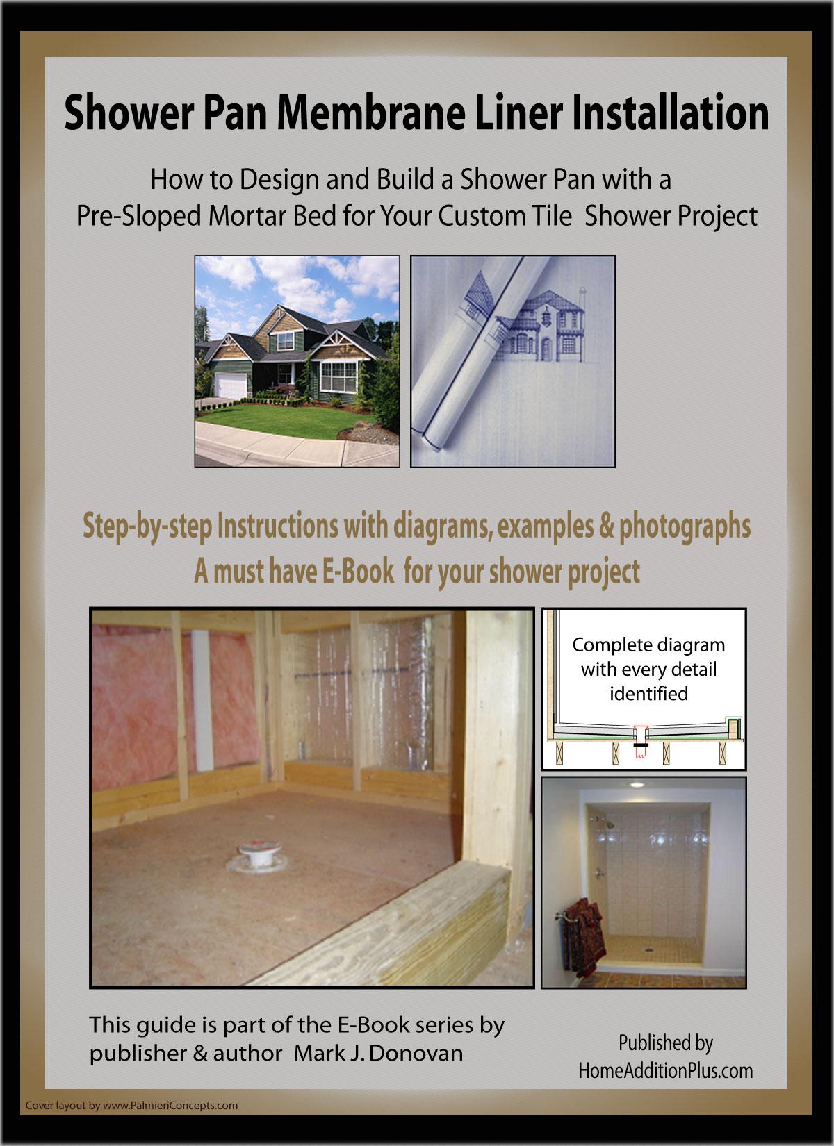 Shower Pan Membrane Liner Installation Ebook Cover