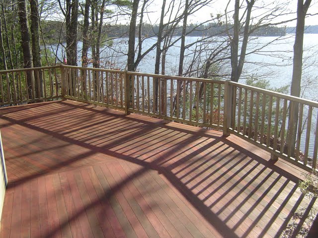 Applying Deck Stain
