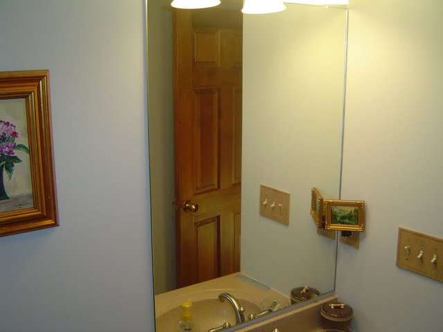 Installing a Bathroom Mirror