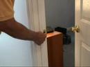 Fixing a door latch