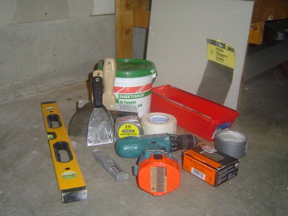 Drywall Tools and Materials
