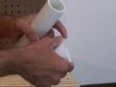 Gluing Plumbing PVC pipes