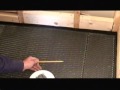 How to Install Mortar Shower Pan Video