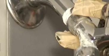 Repairing clogged showerhead