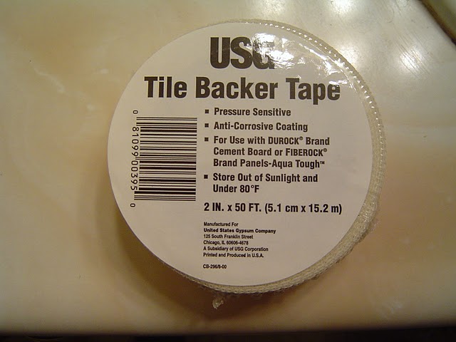 Tile Backer Board Tape