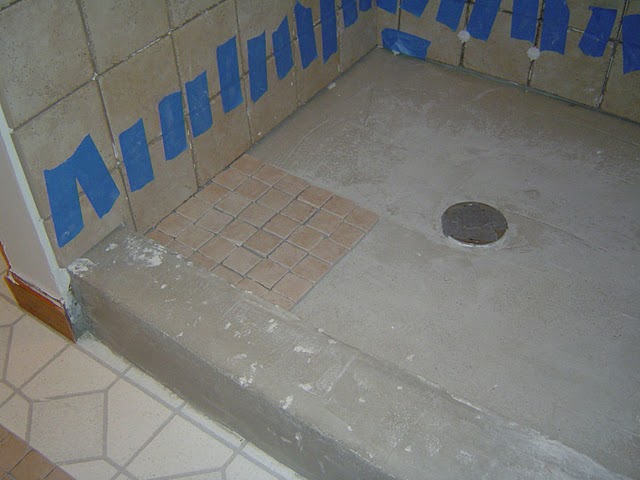 glass shower door hardware. Tiling a shower curb with
