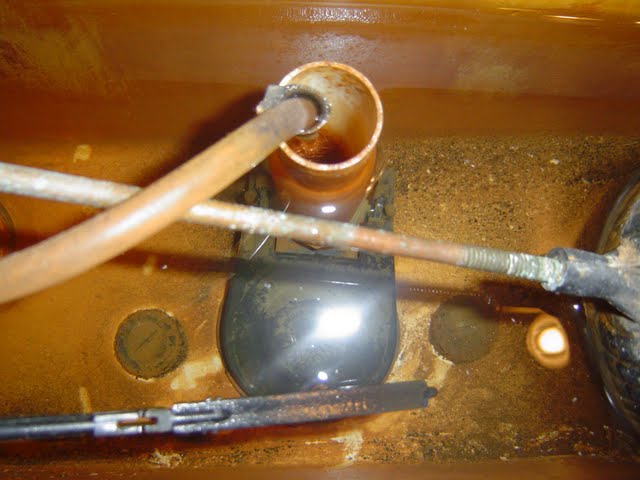 A toilet flapper is usually the culprit of a running toilet.