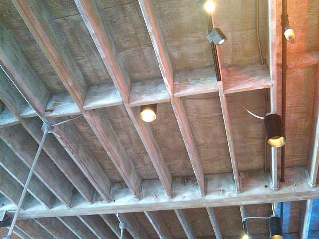 Here's a picture of an industrial ceiling that I took while out in San Francisco, CA.