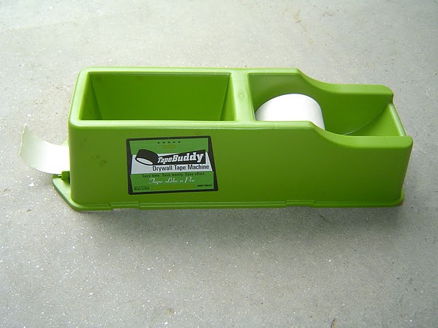 The TapeBuddy is an ingenious invention for taping drywall joints.