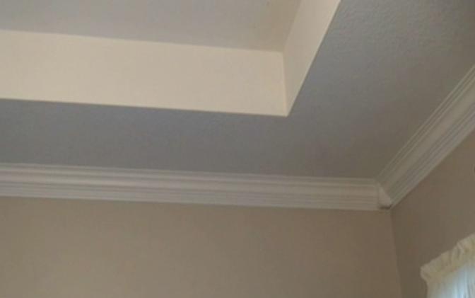 Tray Ceilings Painted