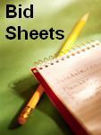 Home Addition Bid Sheets